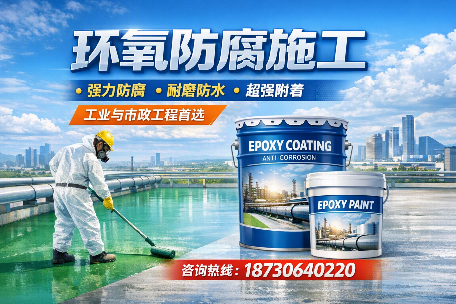 在 云浮 进行环氧防腐施工的注意事项